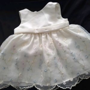 Red and White Baby Dresses